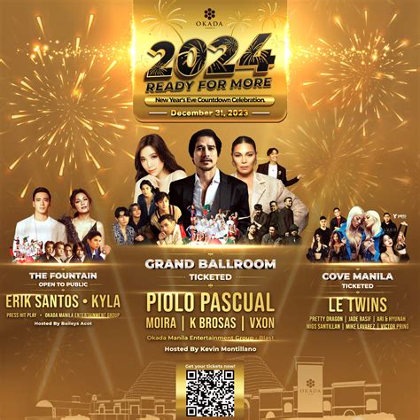 2024 Ready for More: Okada Manila’s New Year’s Eve .
